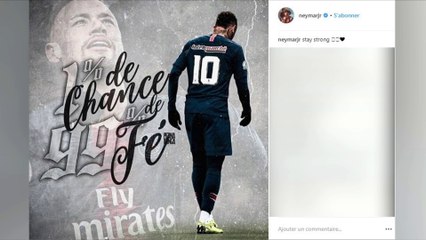 Le message de Neymar Jr