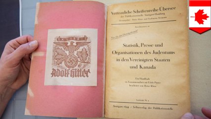 Research book, owned by Hitler, shows Nazi's plans for N. America