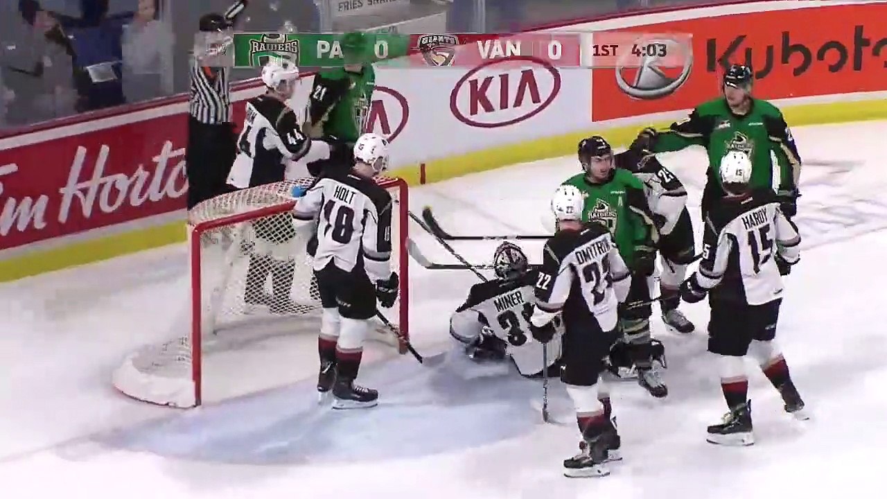 Vancouver Giants defeat Prince Albert Raiders 3-1