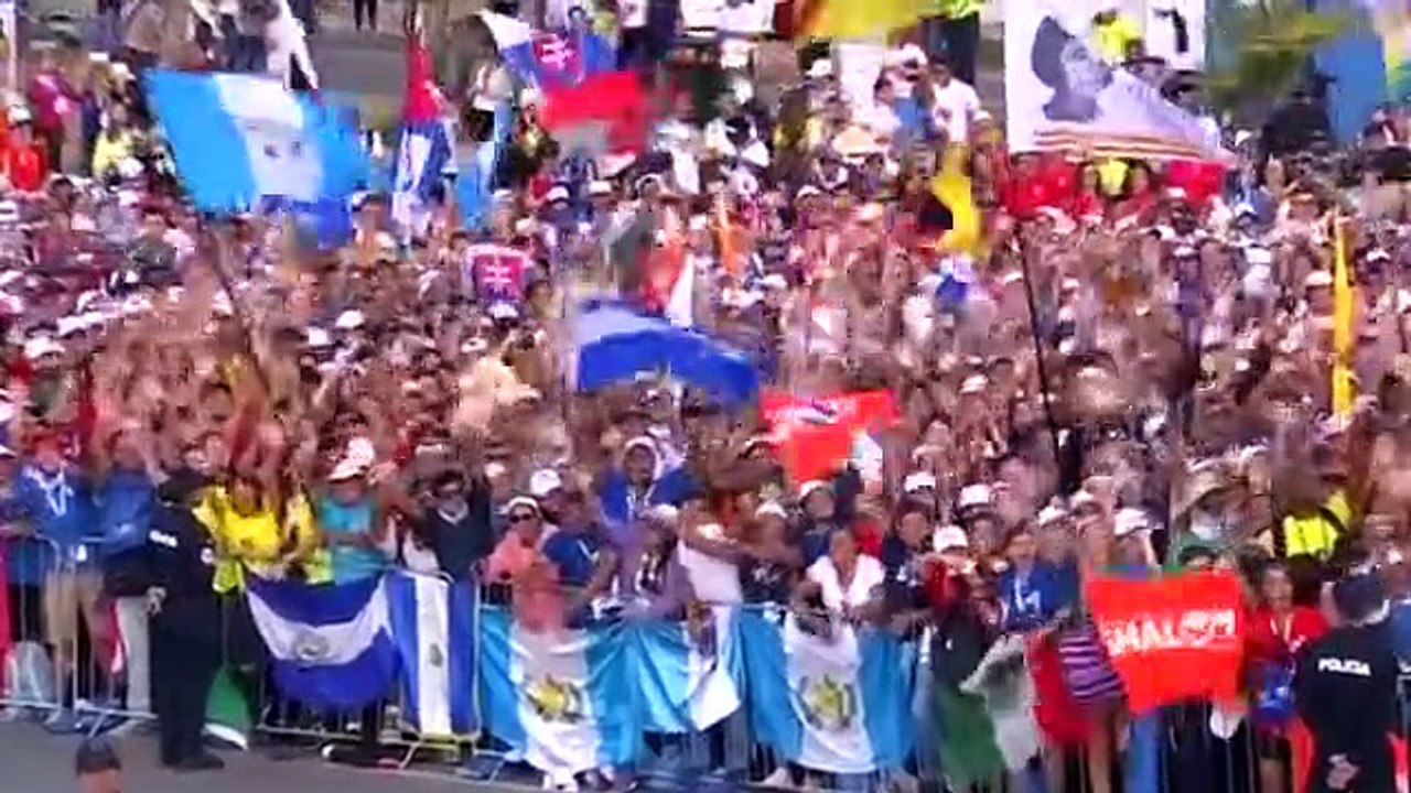 Hunderttausende bei der Eröffnung des Weltjugendtags