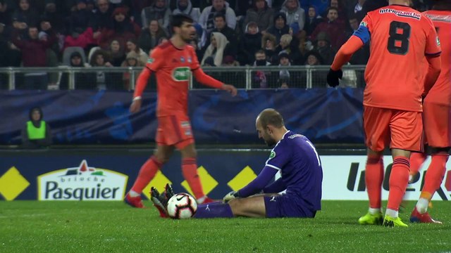 le résumé 16es de finale CDF : Amiens SC - Olympique Lyonnais : 0 -2