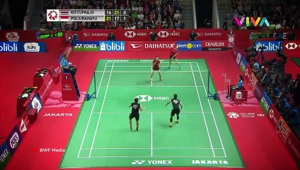 Aksi Greysia/Apriyani Yang Bikin Istora Bergemuruh