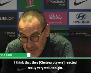 I didn't attack my players - Sarri