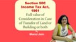 CA Inter Tax | income under the head Capital Gains | Section 50C of Income Tax Act, 1961