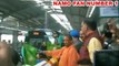 CM Yogi Adityanath  inaugurating Greater Noida Metro from Noida
