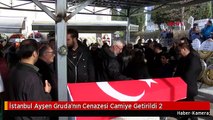 İstanbul Ayşen Gruda'nın Cenazesi Camiye Getirildi 2