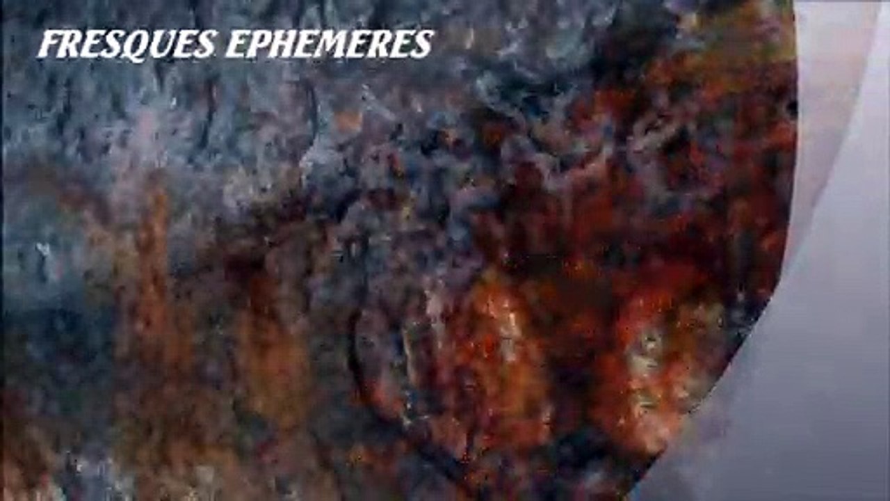 FRESQUES EPHEMERES - Photographies de Claude Pierry - Musique de Michel Allain