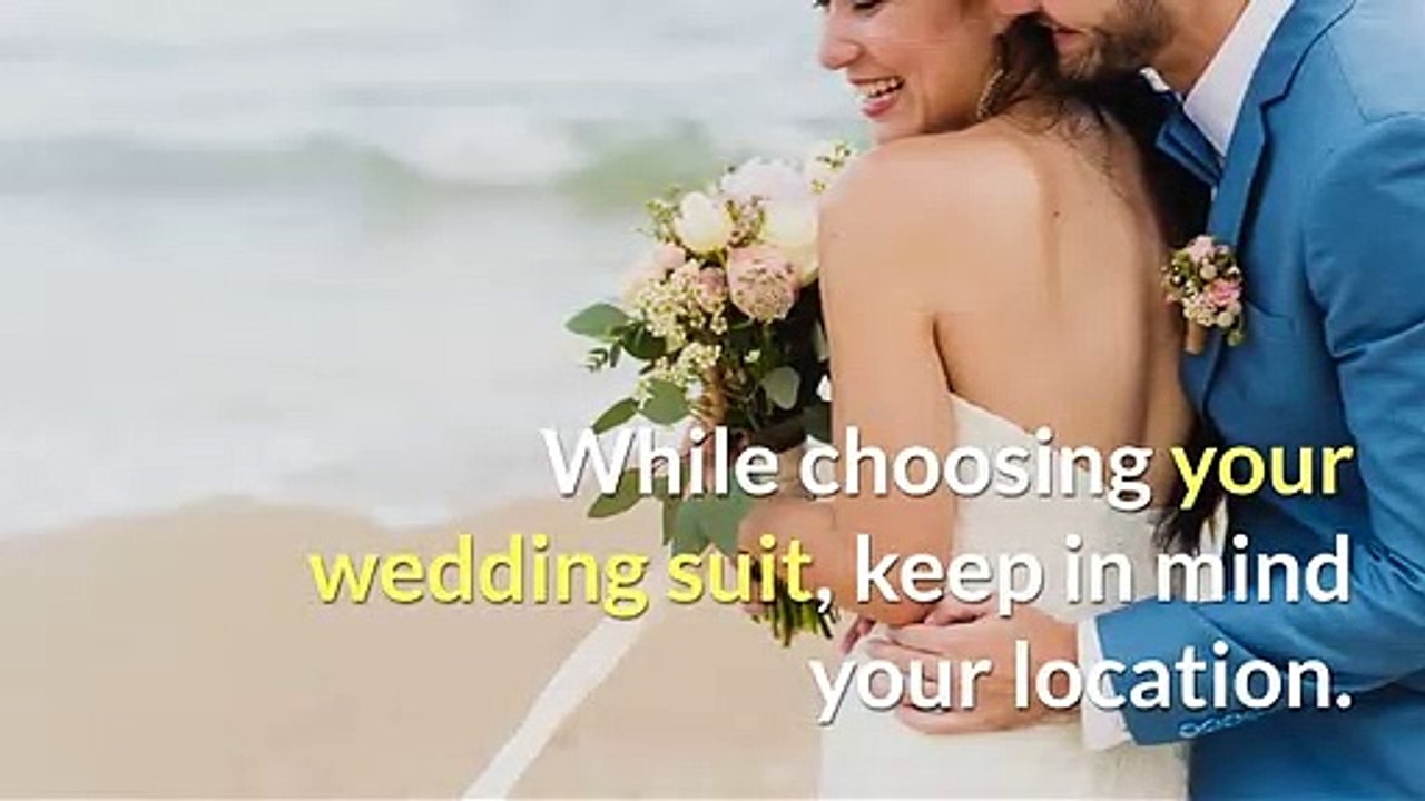 Choosing the Right Wedding Suits