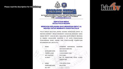 Polis cari ibu bapa Jho Low, pereka fesyen Rosmah