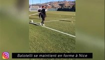 Balotelli se maintient en forme à Nice, les joueurs du PSG à la fête au Parc