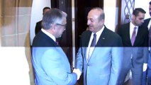 Dışişleri Bakanı Çavuşoğlu, KKTC Cumhurbaşkanı Akıncı ile görüştü - LEFKOŞA