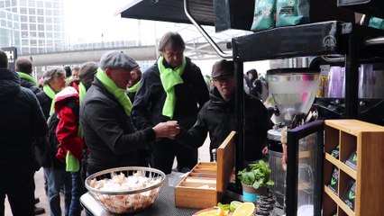 Hollanda'da foto muhabirlerinden grev - LAHEY