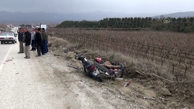 Trafik kazası: 1 ölü, 2 yaralı - MANİSA