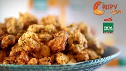 Nut Pakoda Recipe | Tata Sampann Low Oil Absorb Pakoda Mix | Crispy Kisse With Smita Deo