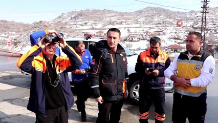 Dağın zirvesinde mahsur kalan genç kurtarıldı