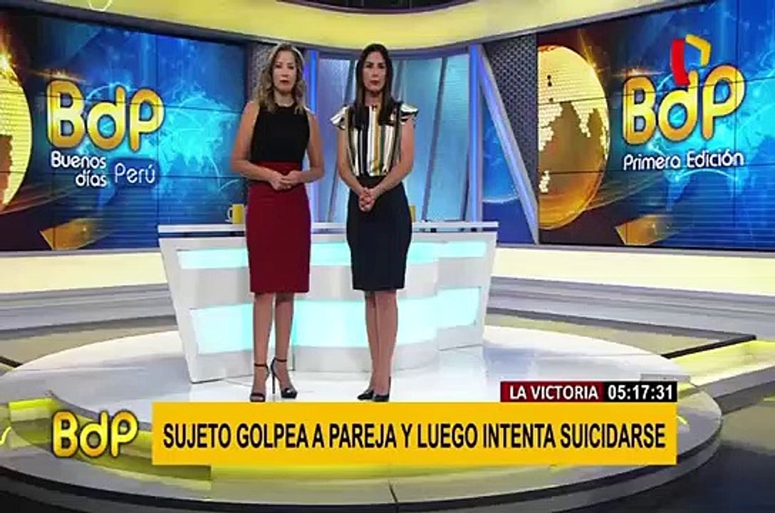 La Victoria: sujeto golpea a su pareja y luego intenta suicidarse