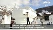 France's Valloire hosts international snow sculpture competition