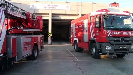 Silivri İtfaiyesi geçen yıl 344 vatandaşın yardımına koştu - İSTANBUL