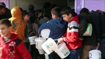 İHH'dan Afrin'de her gün 10 bin kişiye yemek - AFRİN