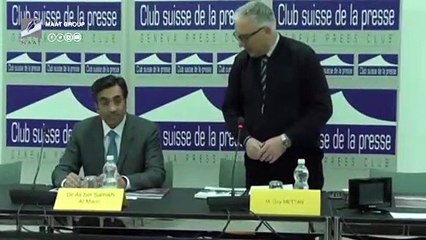 قبيلة الغفران تفاجيء قطر في مجلس حقوق الإنسان.. ومسؤول قطر يرتبك على الهواء