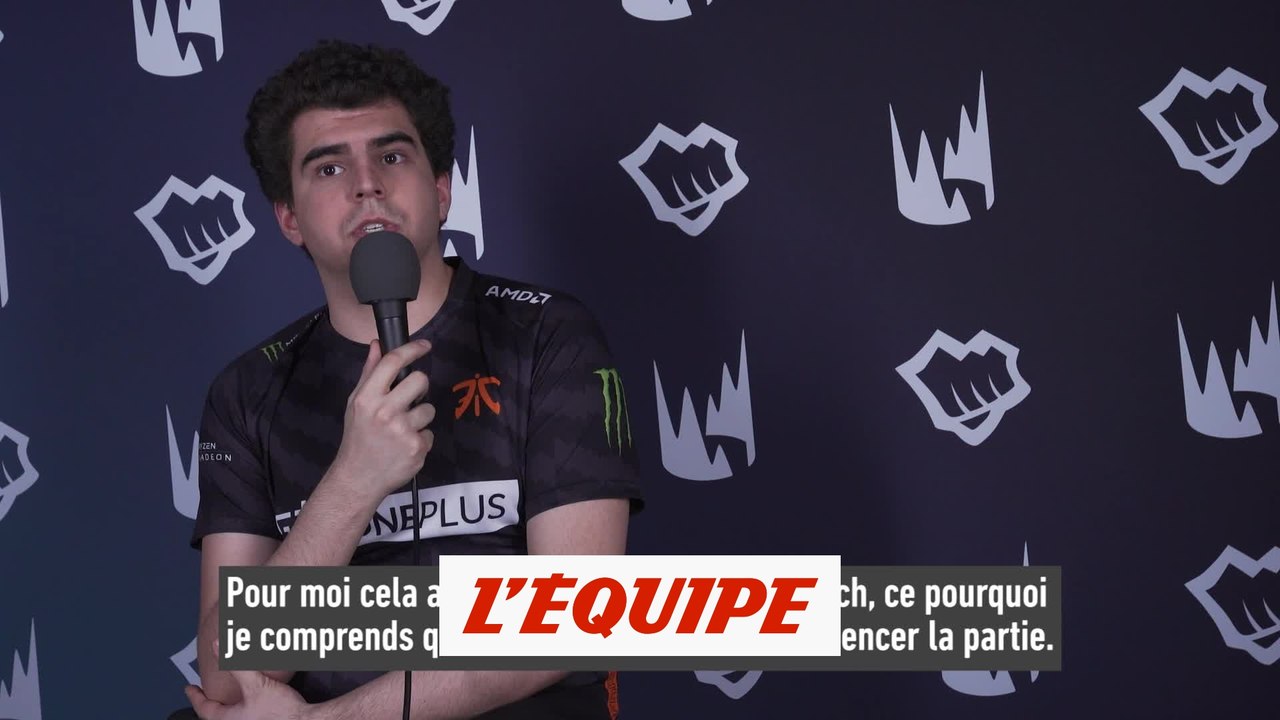 Bwipo (Fnatic) «Caps apportait une certaine identité à cette équipe» - esport - League of Legends
