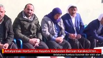 Antalya'daki Hortum'da Hayatını Kaybeden Berivan Karakeçili'nin Cenazesi Toprağa Verildi