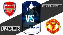 Jadwal Pertandingan Piala FA Bigmatch: Arsenal VS Manchester United, Sabtu Pukul 02.55 WIB