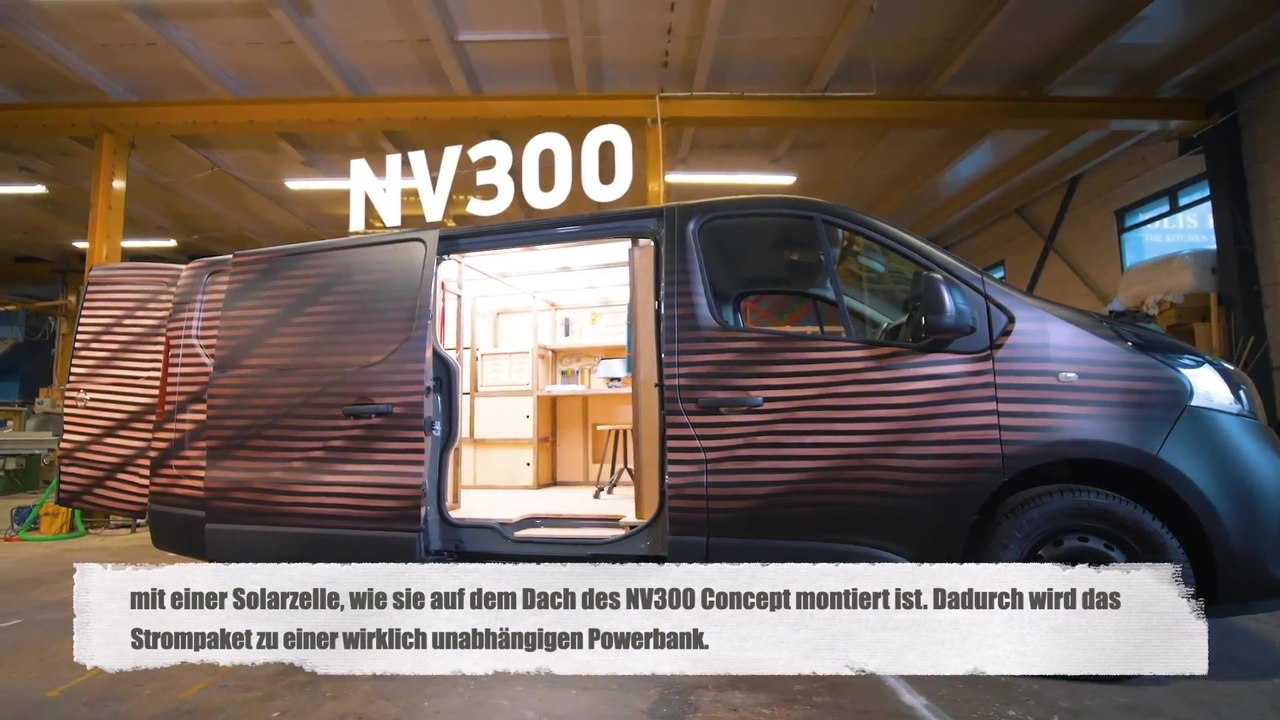 Für mobile Profis - Nissan enthüllt NV300 Concept