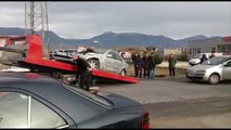 Fushë Krujë-Tiranë/ Përplasen dy makina 'Benz', plagosen 4 pjestarë të një familjeje