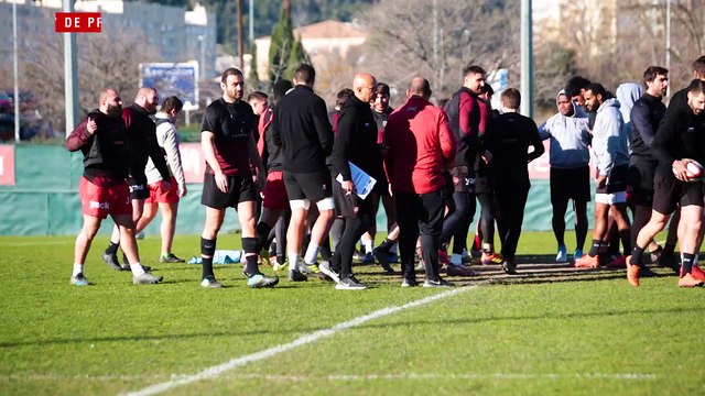 Conférence de presse d'avant-match J15 Toulon-Paris