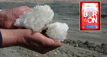 Türkiye'de Bir İlk! Bor Madeninden Üretilen BORON Adlı Temizlik Malzemesi Piyasaya Sürülüyor