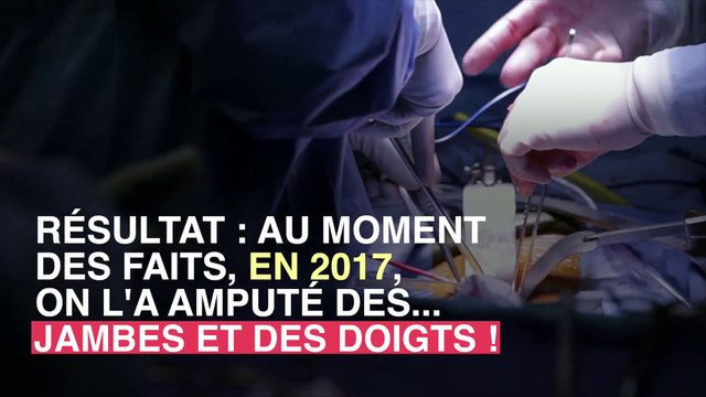 Un homme amputé des jambes et des doigts après un examen de la prostate