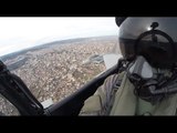Report TV - Video nga kabina e pilotimit te avionit luftarak të NATO që fluturoi dje në Tiranë