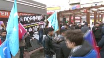 Van’da Doğu Türkistan’daki baskılar protesto edildi