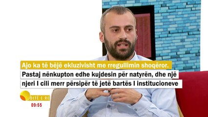 Emisioni "Ditë e Re" - Xhenis Sulimani  Magjistër  shkencave politike