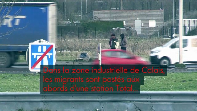 Un mur anti-migrants a été érigé à Calais