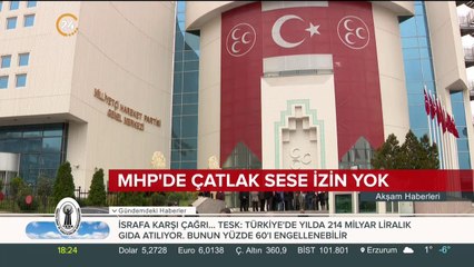 MHP'de çatlak sese izin yok