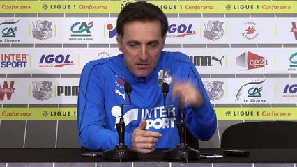 Avant  le match  - ASC - OL :  ChristophePélissier