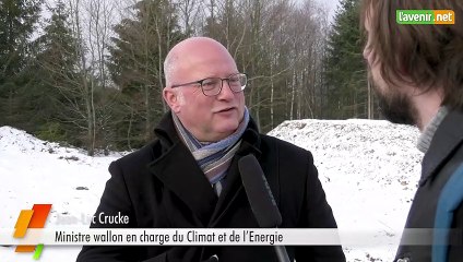 L'Avenir - Interview du ministre Jean-Luc Crucke au sujet des  manifestations pour le climat
