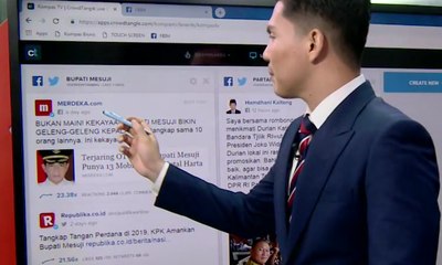 Warganet Soroti Penangkapan Bupati Mesuji