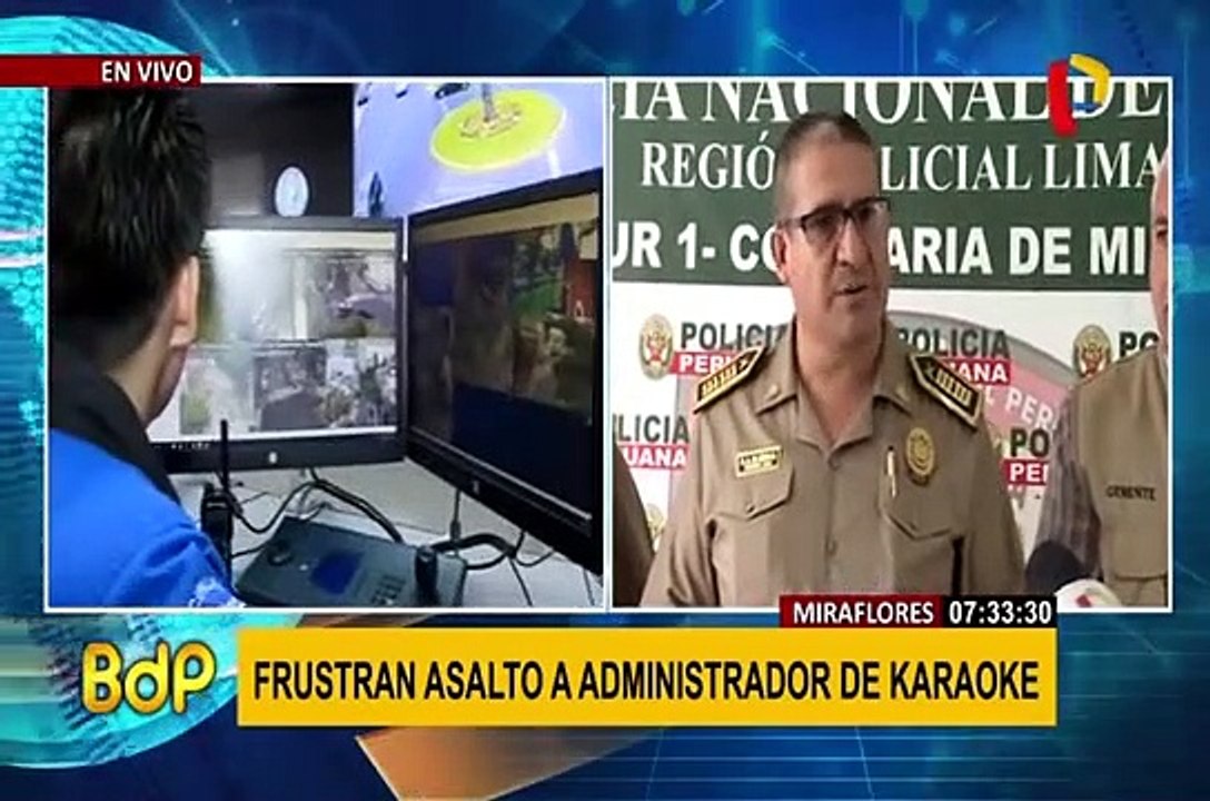 Miraflores: realizan “operativo rastrillaje” para luchar contra la delincuencia
