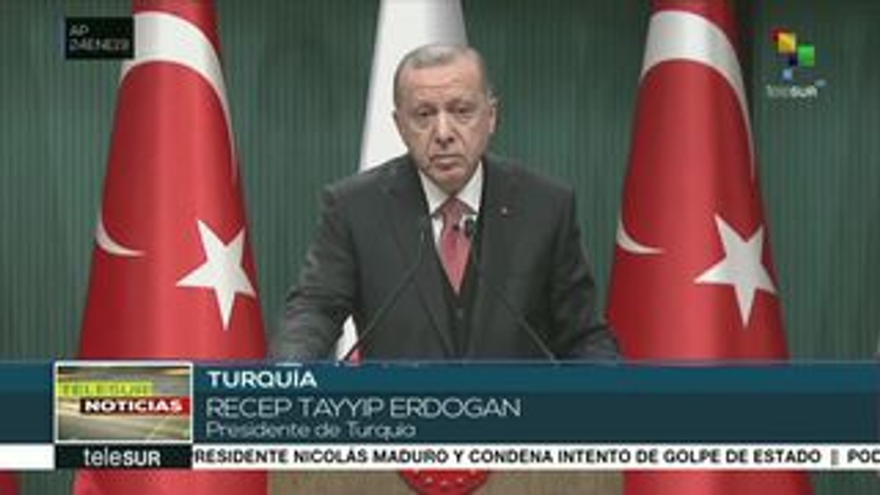 Erdogan reitera su apoyo a Nicolás Maduro