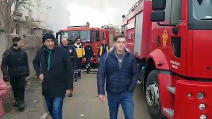 Evleri yanınca fenalık geçirdiler - ERZİNCAN