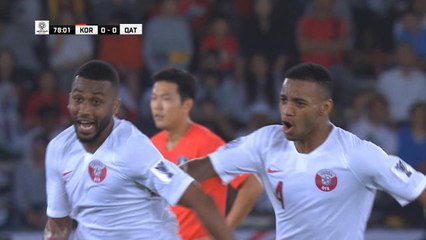 Quarts - Le but d'Hatem qui offre la victoire au Qatar