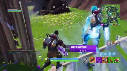 Trying different modes in fortnite
