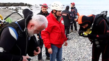 Denizde kurtarma tatbikatı - GİRESUN