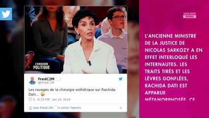 Rachida Dati méconnaissable dans l’Émission politique, les internautes choqués