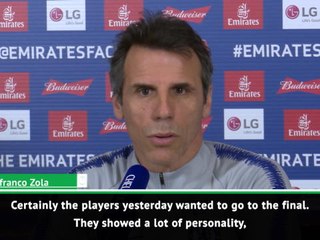 We showed personality - Zola