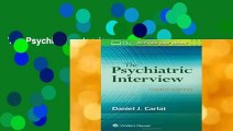 The Psychiatric Interview