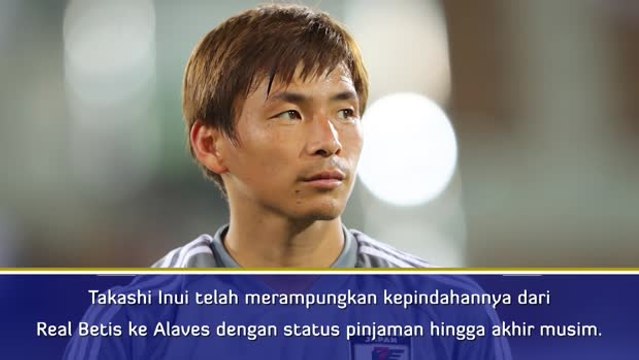 Takashi Inui Kini Berseragam Alaves
